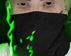 x. mask black