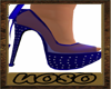 Blue Heels Bow