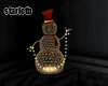 Snowman With Light