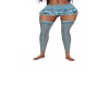 {LS} Mini Skirt BLU