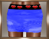 Blue Heart Skirt