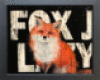foxy"long coat Leo print