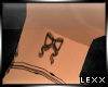 [xx] Neck Bows Tattoo