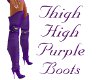 ~K~Thigh High Boot Purpl