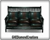 GHEDC Teal /Blk Couches