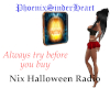 Nix Halloween Radio