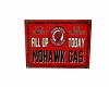 Vintage Mohawk Gas Sign