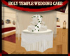 HOLY TEMPLE WEDDING CAKE
