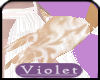 (V)white lace glove