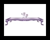 purple  coffee table 
