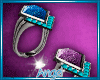 Trendy Ring BluePur