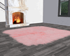 B~ Pink Fur rug