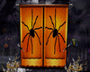 ANIMATED SPIDER CURTAINS