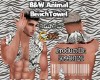 B&W Animal Towel
