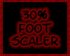м| 30% Foot Scaler