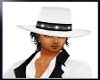 ~T~White Cowboy Hat