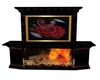 Rose N Heart Fire Place