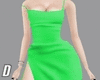 Mini dress sexy green
