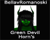BV Green Devil Horn's