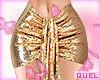 Q " Skirt Gold Luxo RL