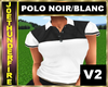 [F] Black/White Polo V2