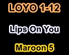 Maroon5-Lips On You