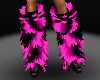 *Furry Rave Pink Boots