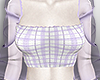 Ruffle Top Lilac