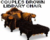 CouplesBrownLibraryChair