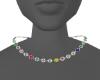 B' COLORFUL XL NECKLACE