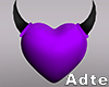 [a] Devil Heart Seat Pur