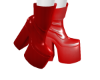 Red Chrome Boots.