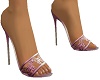 SILK CHEMISE MULES HEELS