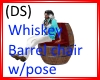 (DS)whiskey barrel chair
