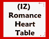 (IZ) Romance Heart Table
