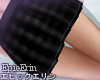 [E]*Black Plaid Skirt*