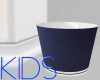 [KIDS] Navy Waste basket
