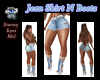 Jean Skirt N Boots