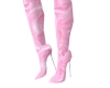 EP Pink Knee Boots