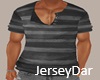 Casual Striped Gray