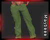 Khaki Green Cargo Pants