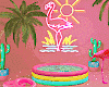 Flamingo Pool PhotoRoom