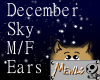 December Sky M/F Ears