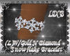(L)W/GOLD DIAMOND SNOW