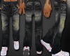 [R]Black V Jeans + Shoes