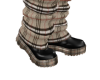 B.Berry Scarf Boots