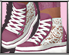 Lace Sneakers pink