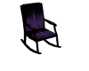 Purple Rocking chair