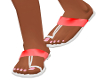 Summer Dots Red Sandals