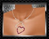 *A*Heart Pink Necklace